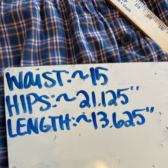 Abercrombie & Fitch Y2K Vintage Smocked Plaid Mini Skirt Womens Size Medium - Picture 9 of 9